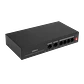 Switch 6 Puertos (4 PoE+af/at) + 2 Uplink 36W No Administrable, Dahua PFS3006-4ET-36 - Miniatura 4