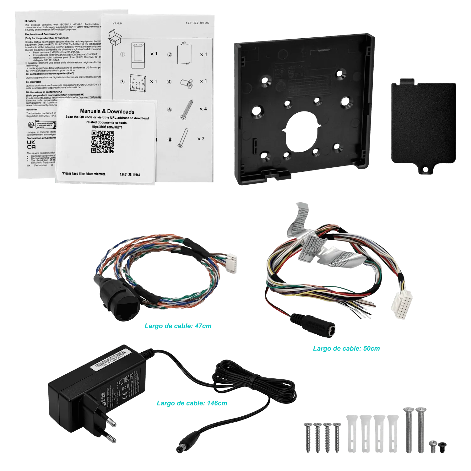 Control de Acceso Facial + Huella + Tarjeta NFC IP65 WiFi/PoE, Dahua DHI-ASI6214S-PW 3