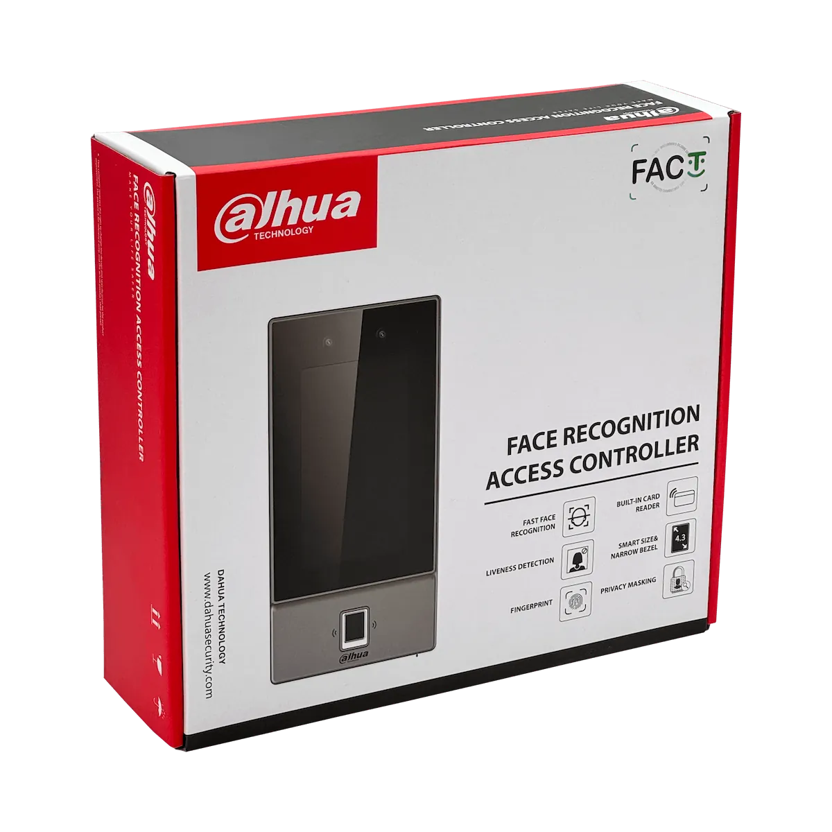 Control de Acceso Facial + Huella + Tarjeta NFC IP65 WiFi/PoE, Dahua DHI-ASI6214S-PW 6