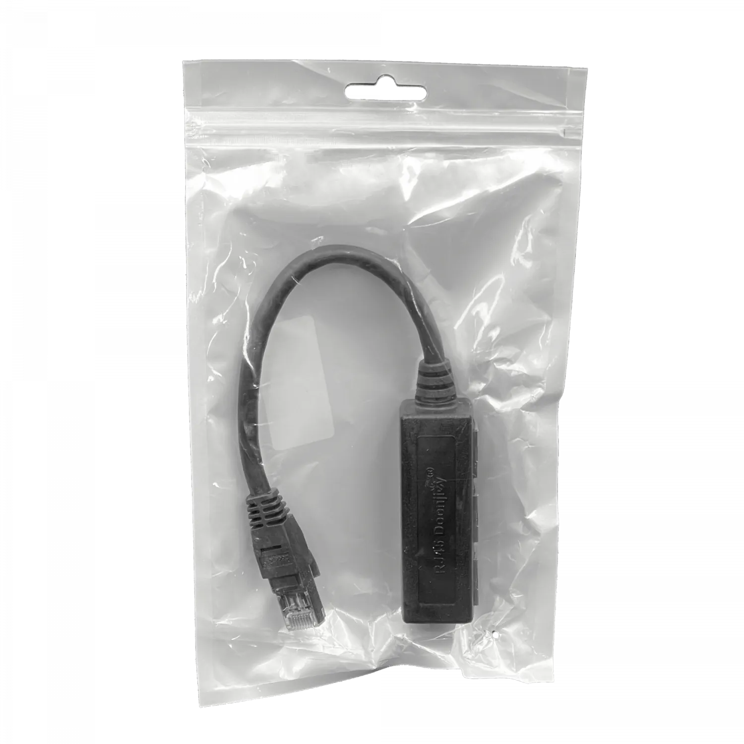Adaptador de Red Divisor de Cable Ethernet CAT6 1-RJ45-M 3-RJ45-H 4