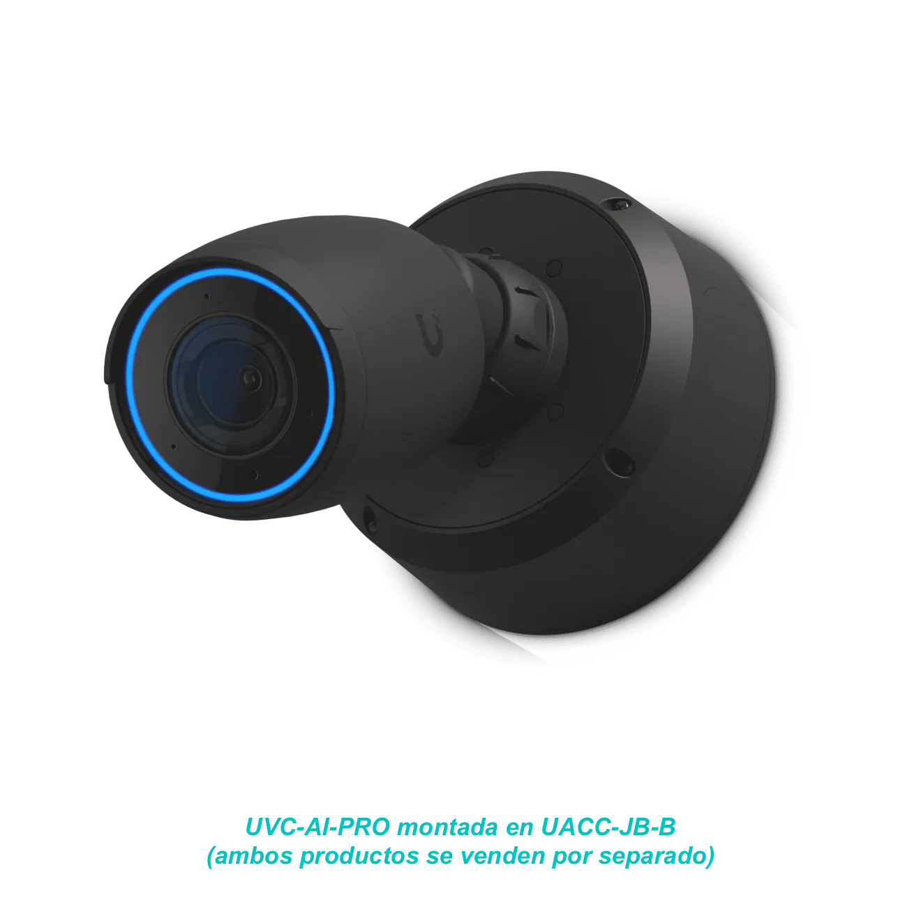 Caja de Conexión Ubiquiti UACC-CAMERA-JB-B Aluminio Negro para Cámaras UniFi Bullet y Dome 8