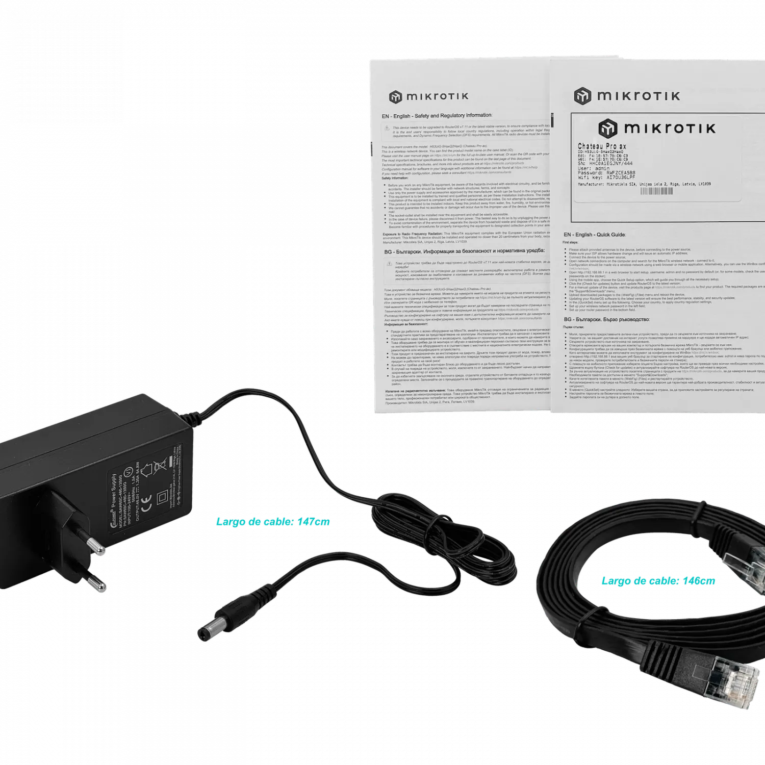 Punto de Acceso WiFi 6, Dual Band, CPU Avanzada, MikroTik Chateau Pro AX, ideal para streaming 4K 7