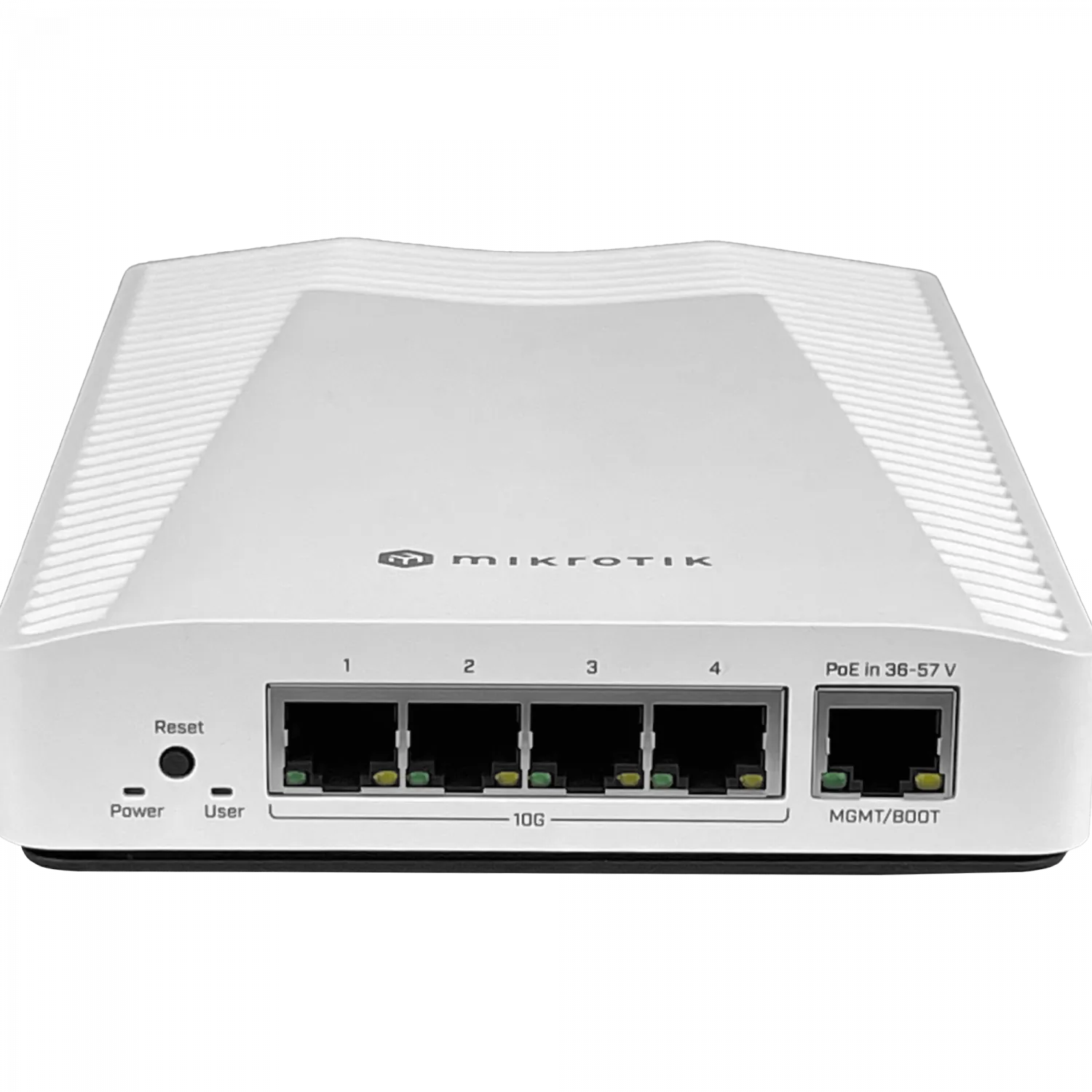 Switch Compacto 10G, 4 Puertos Ethernet 10G, MikroTik CRS304-4XG-IN, ARM 64bit,  1200 MHz 3