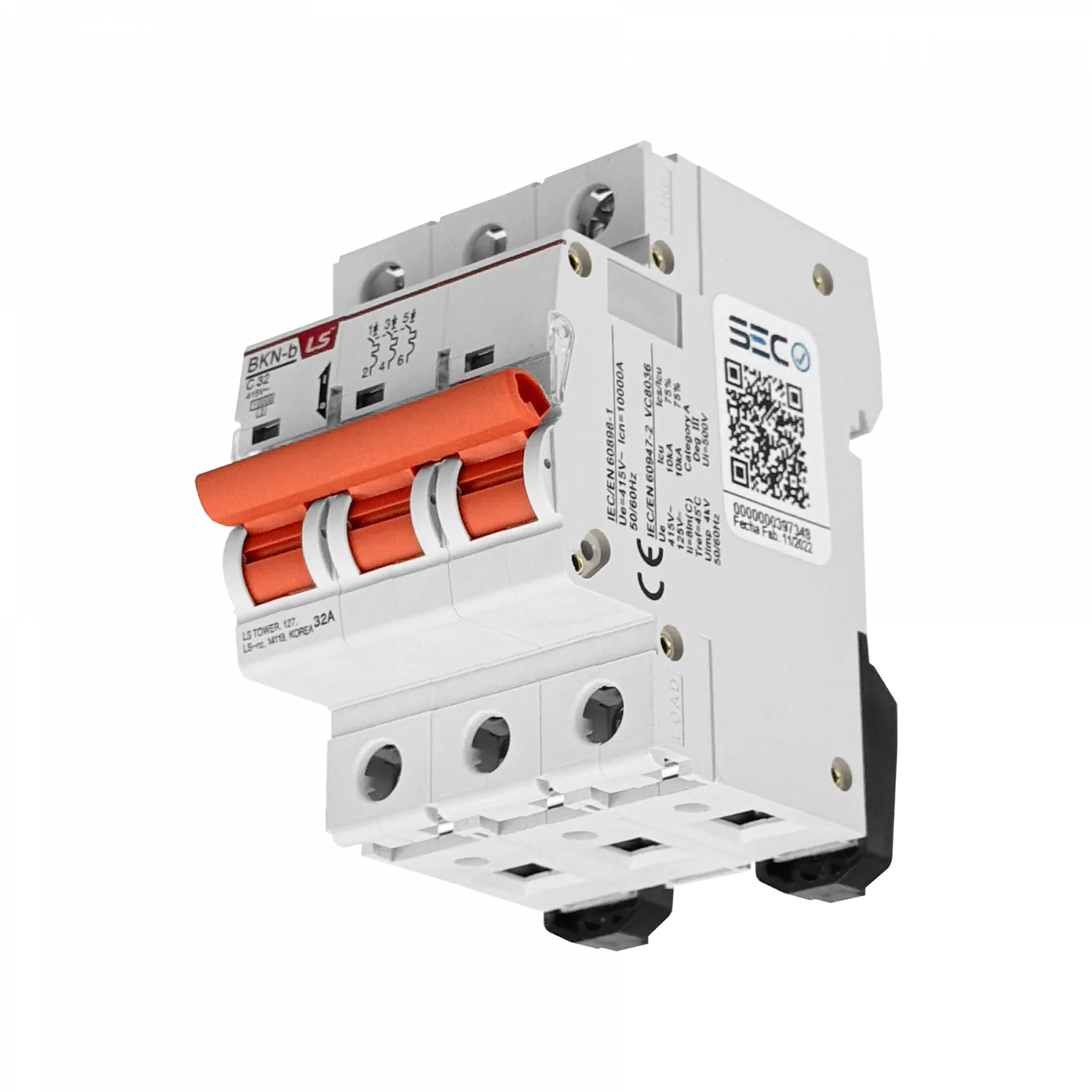 Interruptor Termomagnético LS C32 3x32A 15kA 230/400V Serie BKN-b 3
