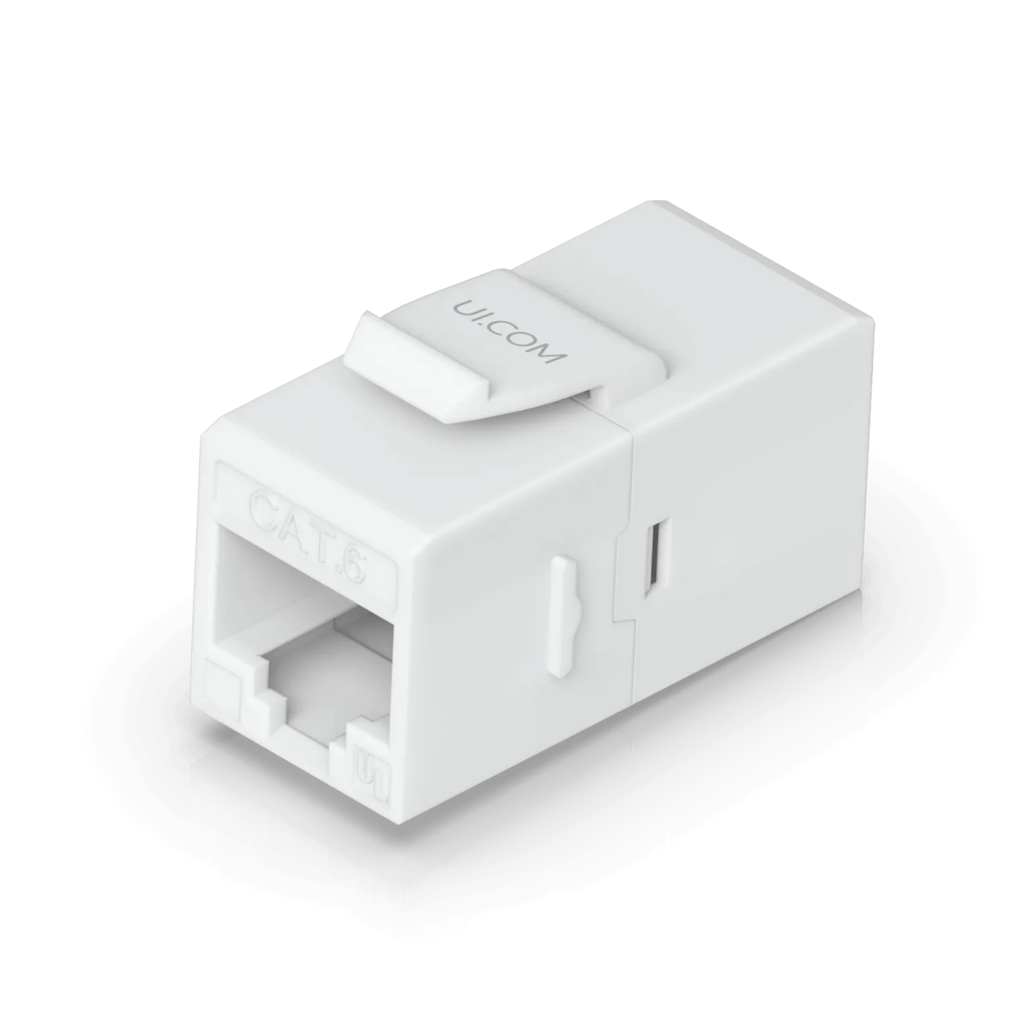 Acoplador Keystone Ubiquiti Cat6 UTP RJ45-RJ45 4