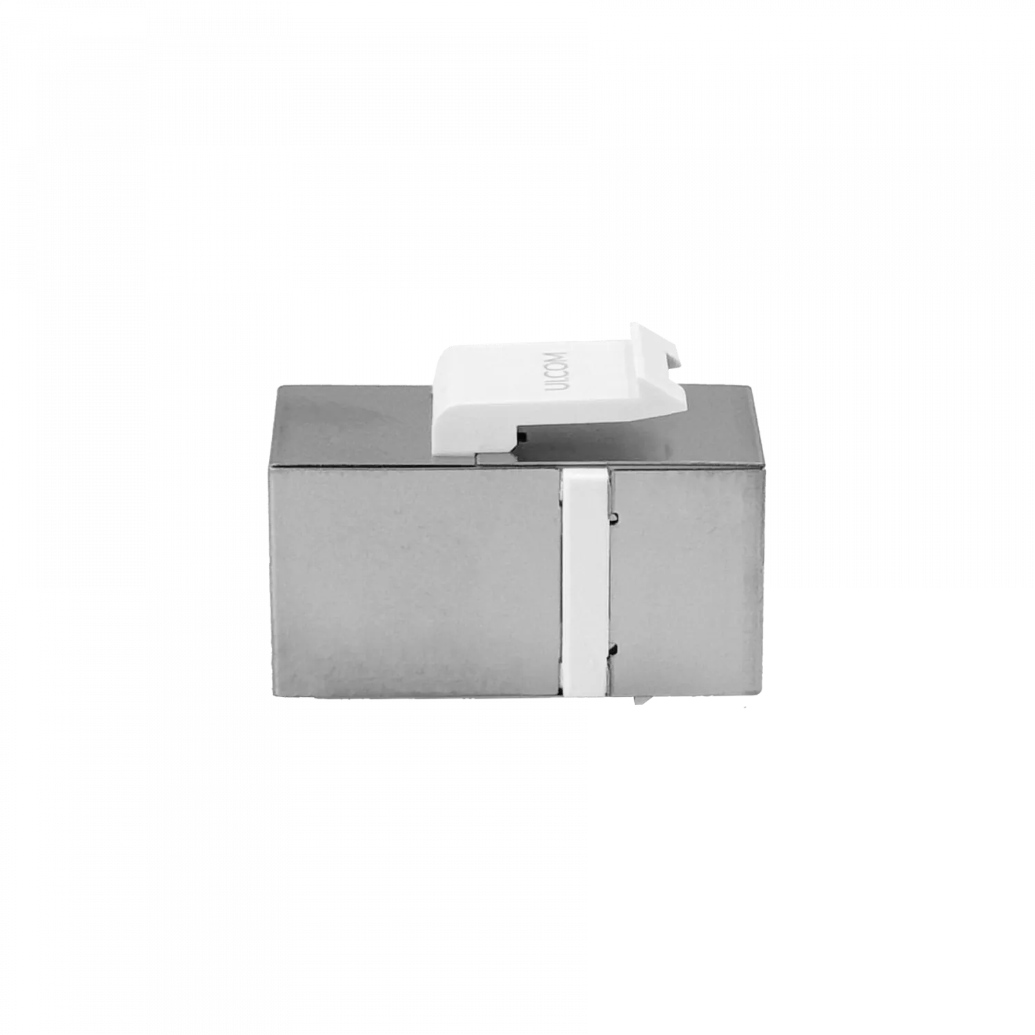 Acoplador Keystone Blindado Cat6A RJ45-RJ45 FTP STP 4