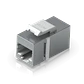 Acoplador Keystone Blindado Cat6A RJ45-RJ45 FTP STP - Miniatura 2