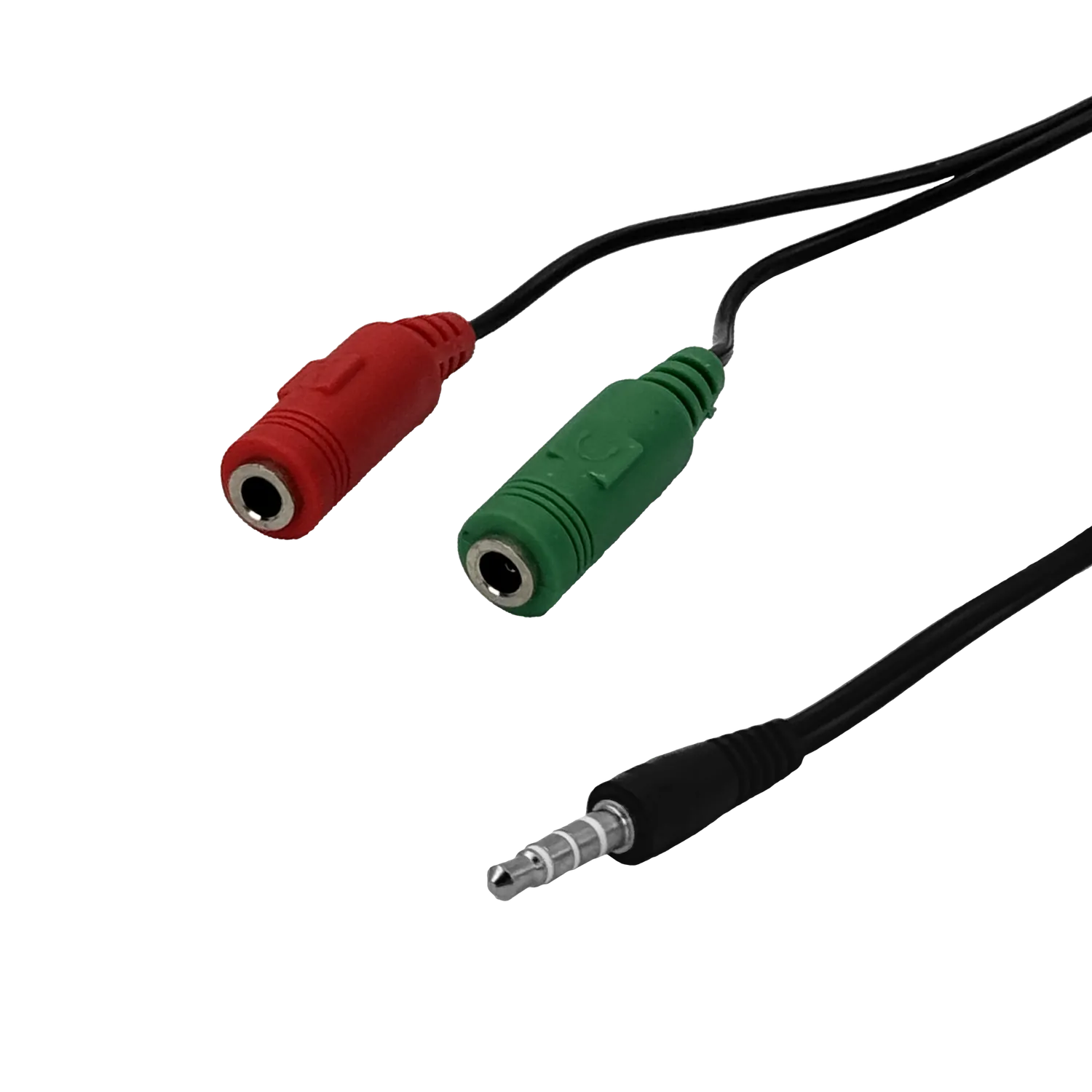 Cable Divisor de Audio 1x Jack 3.5mm Macho a 2x Jack 3.5mm Hembra, 20cm 2