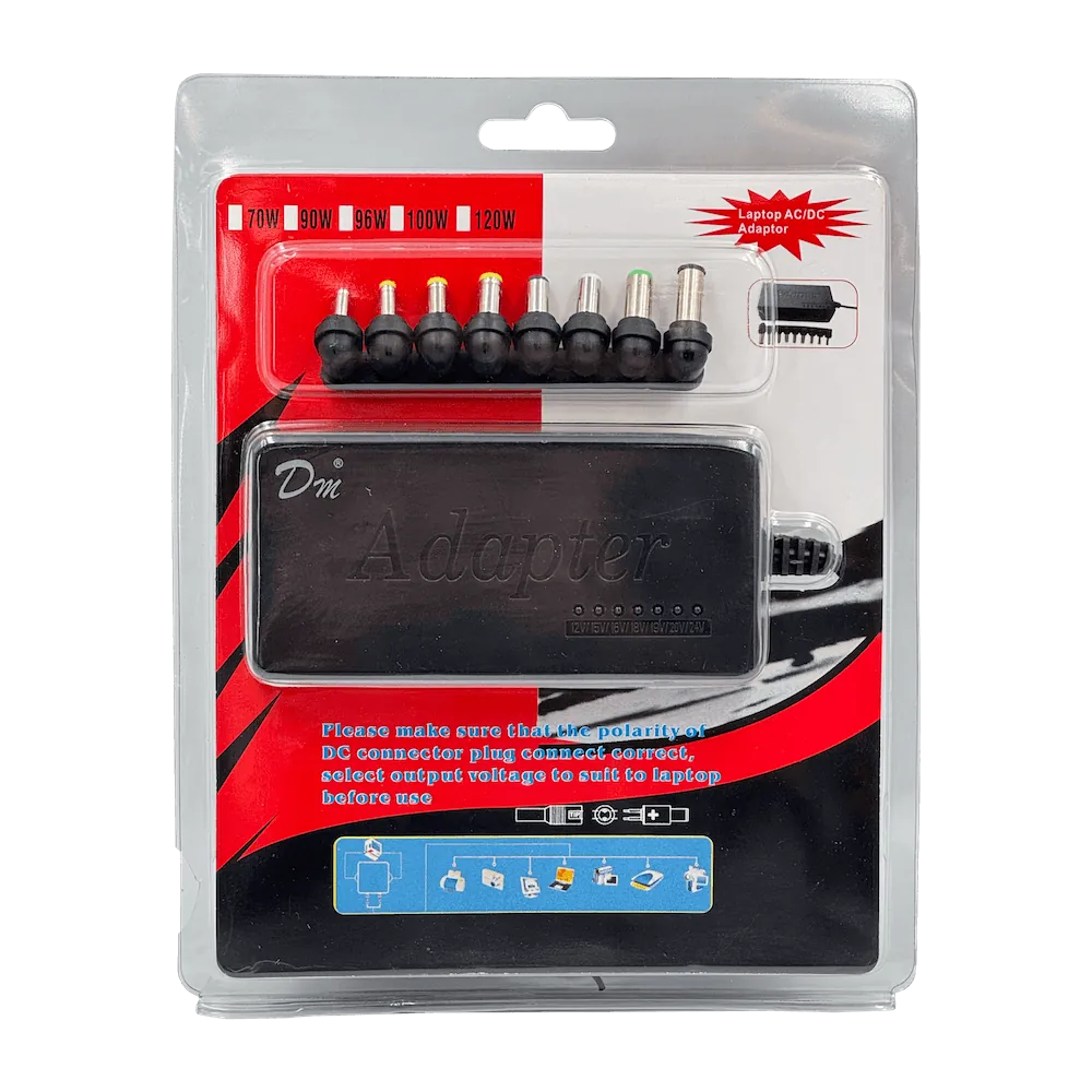 Transformador Universal FVS-96W 12–24V 96W 4A Entrada 110–240VAC 2