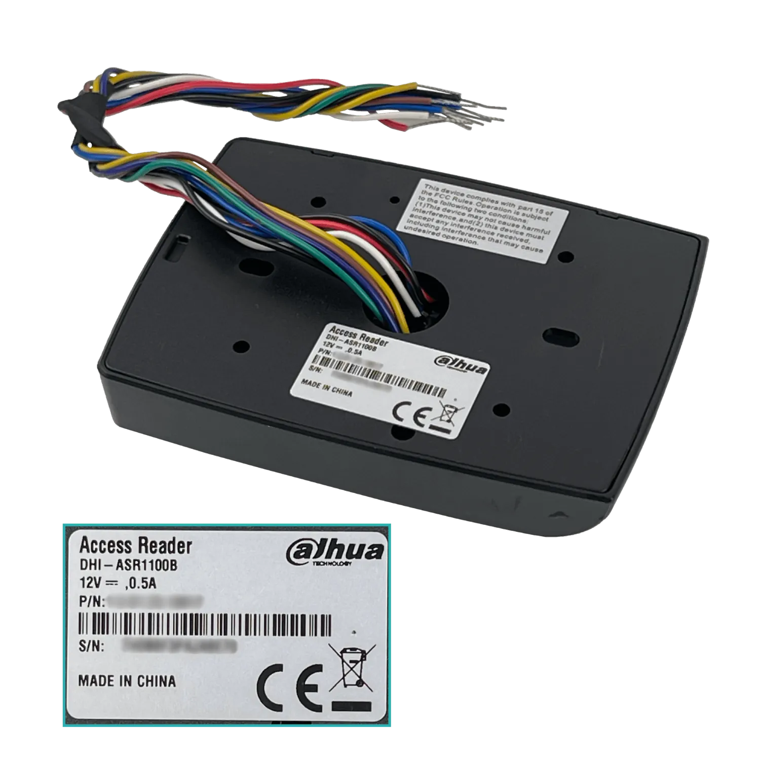 Lector de Tarjetas RFID Dahua ASR1100, 125KHz - 13.56MHz, Rango 1-3cm 5