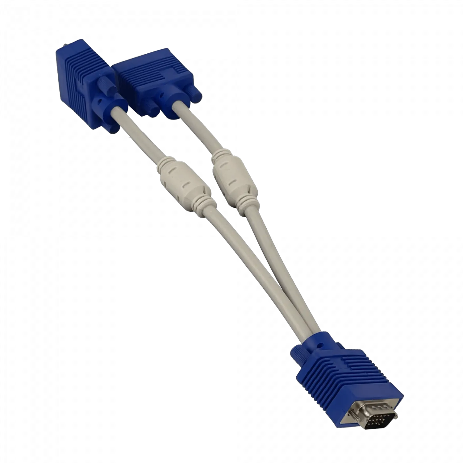 Cable Splitter VGA 18cm, DB9 Macho a 2x DB9 Hembra 2