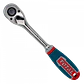 Llave tipo Chicharra TOTAL, 1/2-pulgadas, 45-dientes, Largo-260mm CR-V  - Miniatura 3