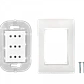 BTICINO Armado Bornera 3-ENCHUFES-10A-NACIONAL 250V Blanco LUZICA - Miniatura 4