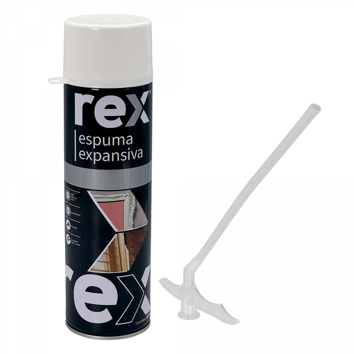 Espuma Expansiva 500ml Poliuretano REX 2