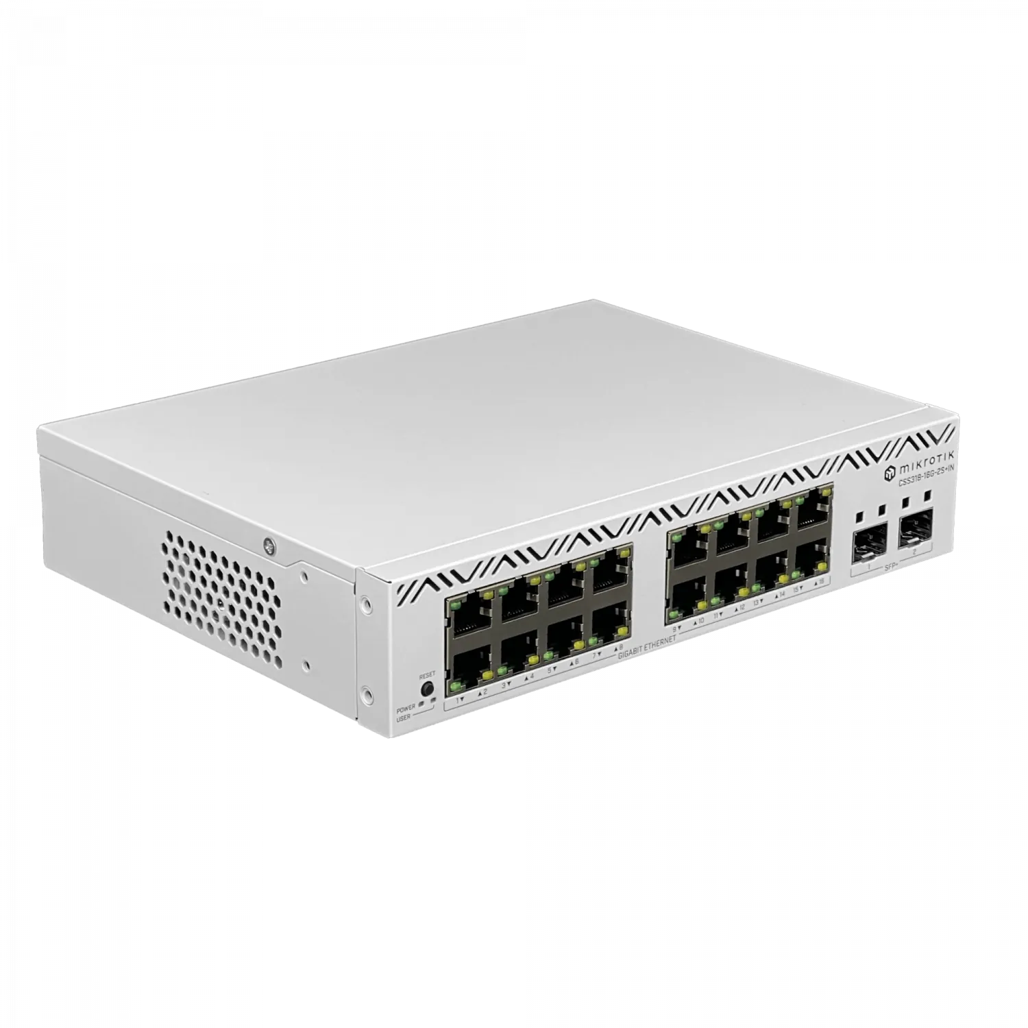 Switch Gestionado MikroTik CSS318-16G-2S+IN - 16xGigabit Ethernet, 2xSFP+ 10G, Diseño Compacto 3