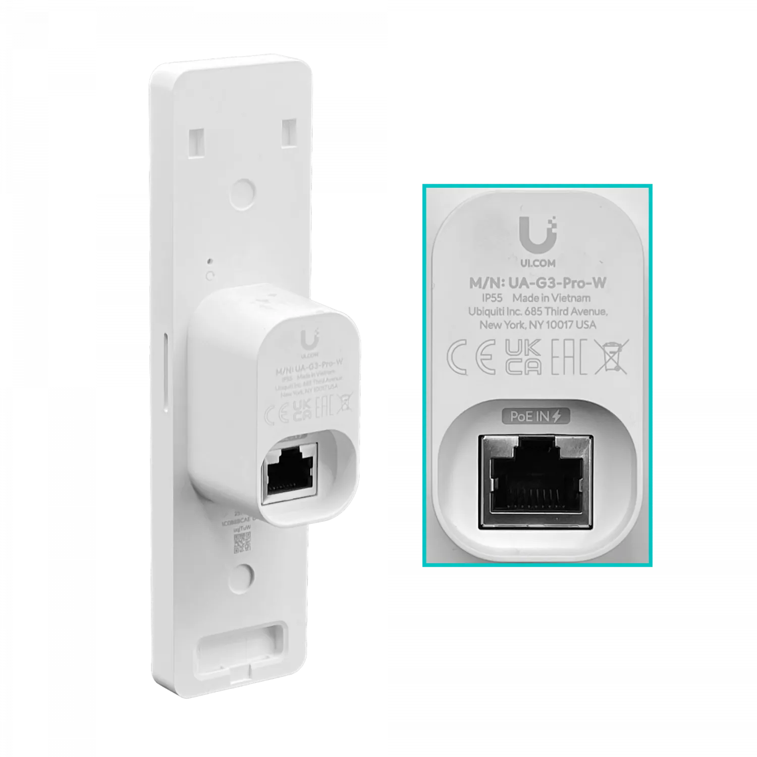 Lector NFC Blanco Interior/Exterior PoE - Ubiquiti UniFi G3 Reader Pro UA?G3?PRO?W  5