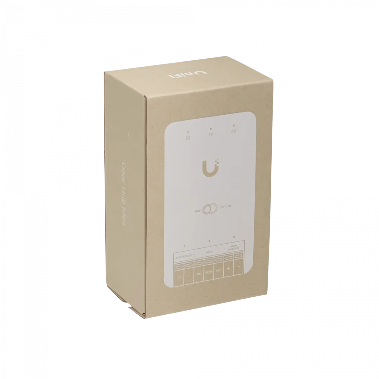 Controlador de acceso compacto para una puerta, PoE++, 3x RJ45, UBIQUITI UA-HUB-DOOR-MINI 3