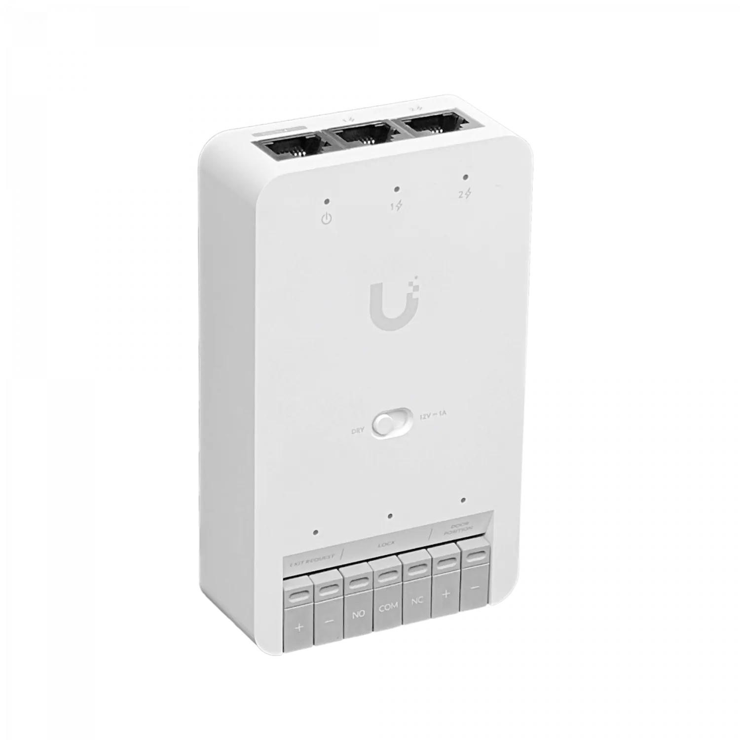 Controlador de acceso compacto para una puerta, PoE++, 3x RJ45, UBIQUITI UA-HUB-DOOR-MINI 5