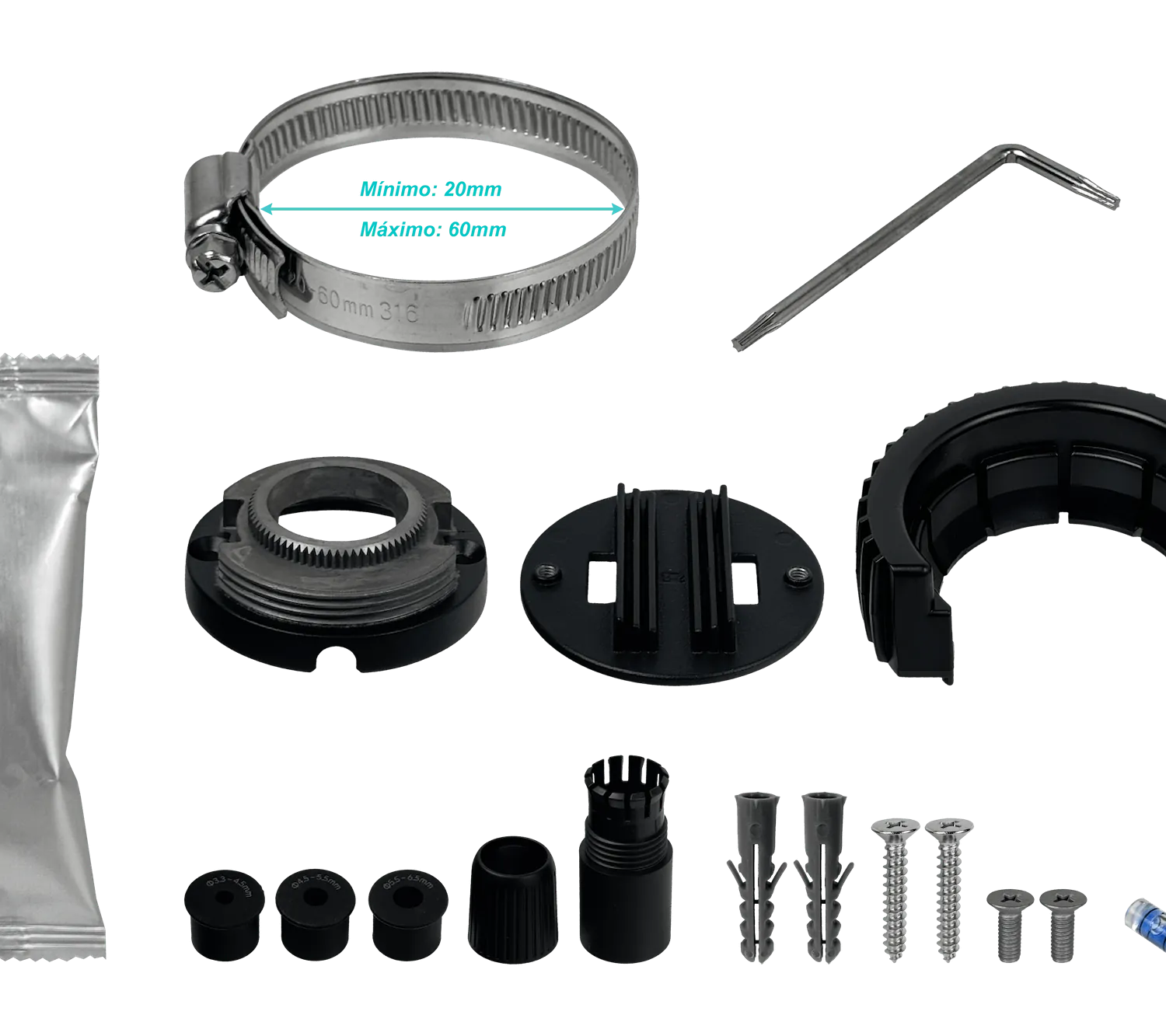 Camara Bala Ubiquiti UVC-AI-LPR negra 8MP IR15m 3x IP66 microfono PoE+ vigilancia inteligente 4