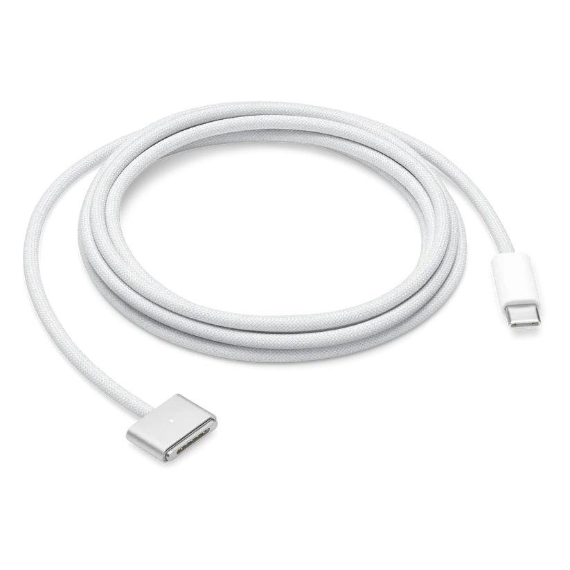 Cable Apple USB-C a MagSafe 3 (MLYV3AM/A), 2 Metros, Color plata  3