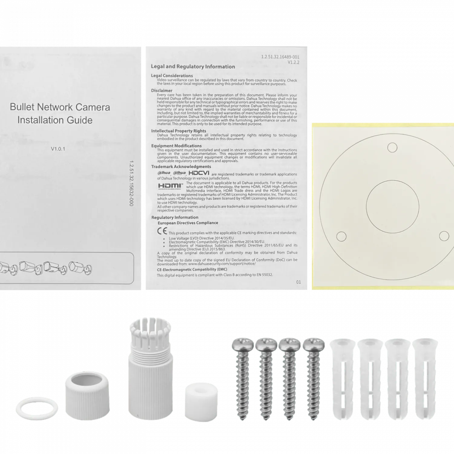 Cámara IP Dahua DH-IPC-HFW3241E-(A)S-S2 2MP Bullet IR Fijo WizSense, Micrófono, PoE, IP67 5