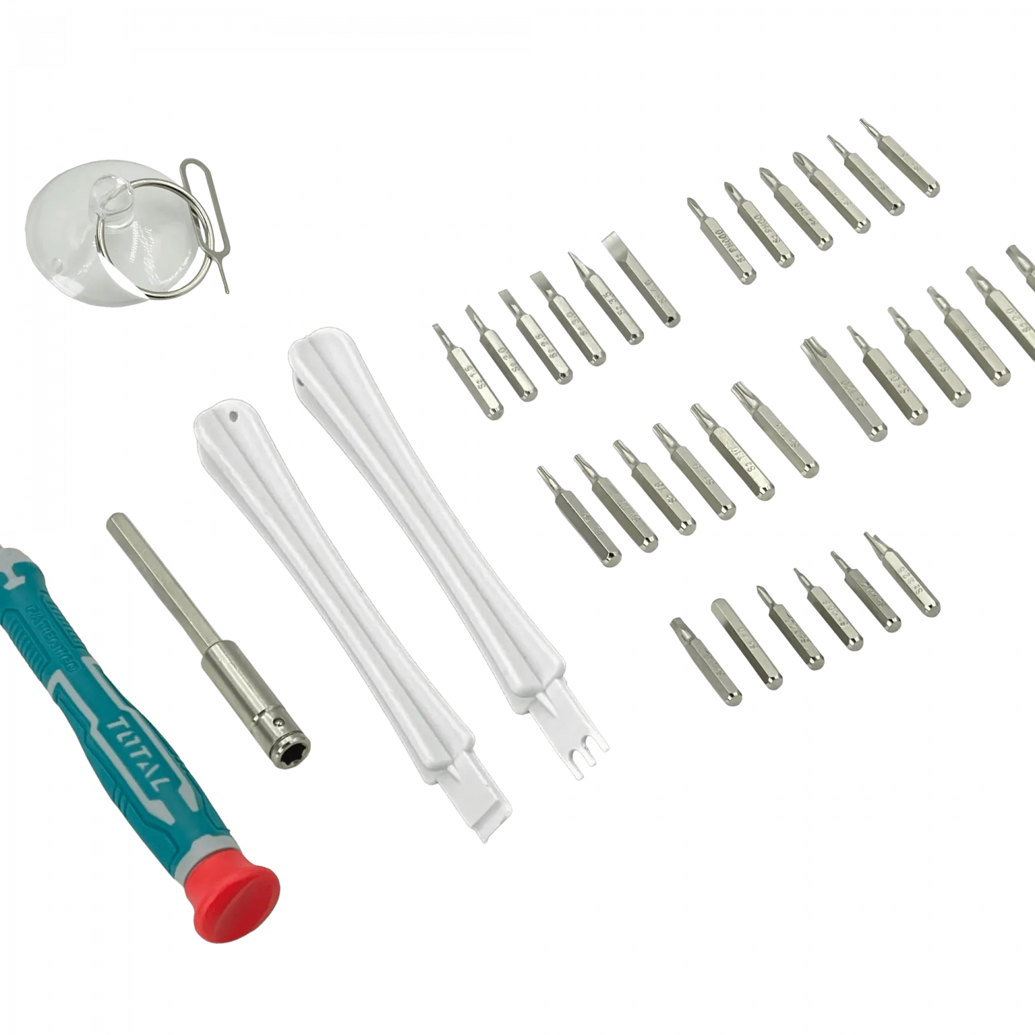 Kit herramientas Total 37-LLAVES 37 piezas precision 2