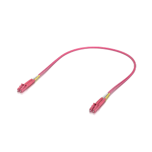Cable Fibra Ubiquiti JF4LL05U LC-LC OM4 MM 0.5m 50/125um 2mm Jumper Duplex