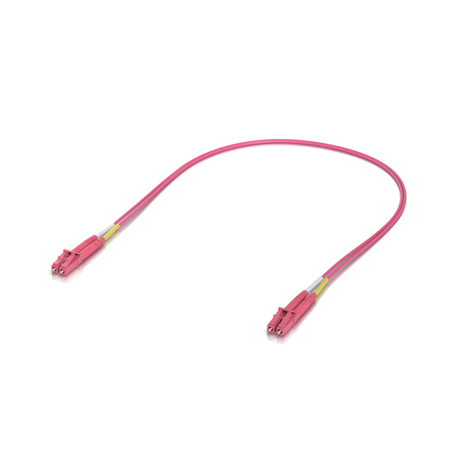 Cable Fibra Ubiquiti JF4LL05U LC-LC OM4 MM 0.5m 50/125um 2mm Jumper Duplex 2