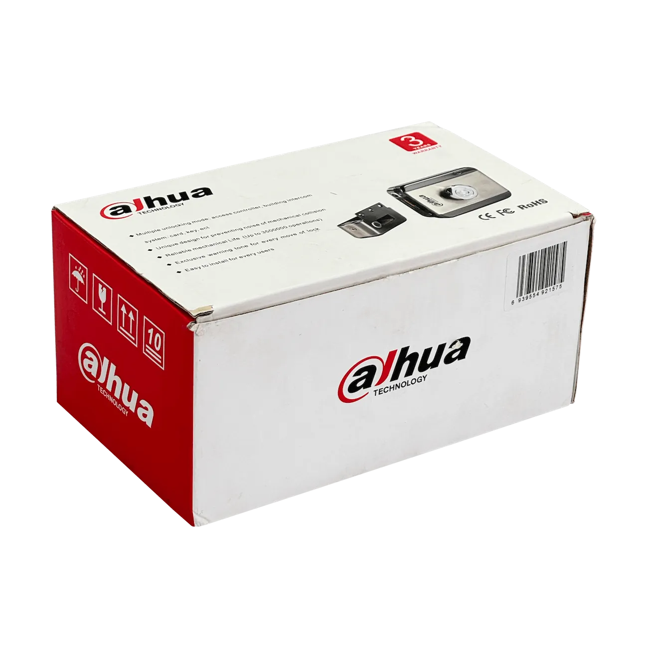 Cerrojo Horizontal Dahua ASF60 Electrochapa 12VDC, 3 Llaves, 23mm, Color Plateado 5