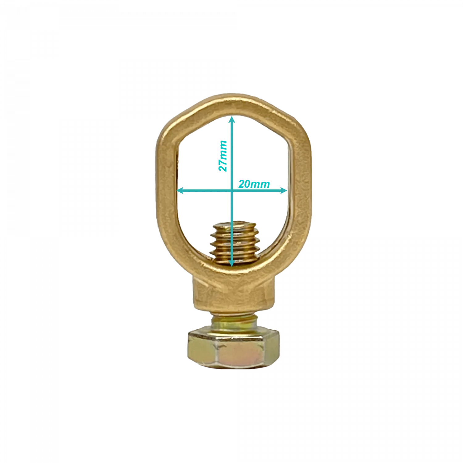 Conector Bronce Para Barra Toma Tierra de 3/4 5/8 1/2 3