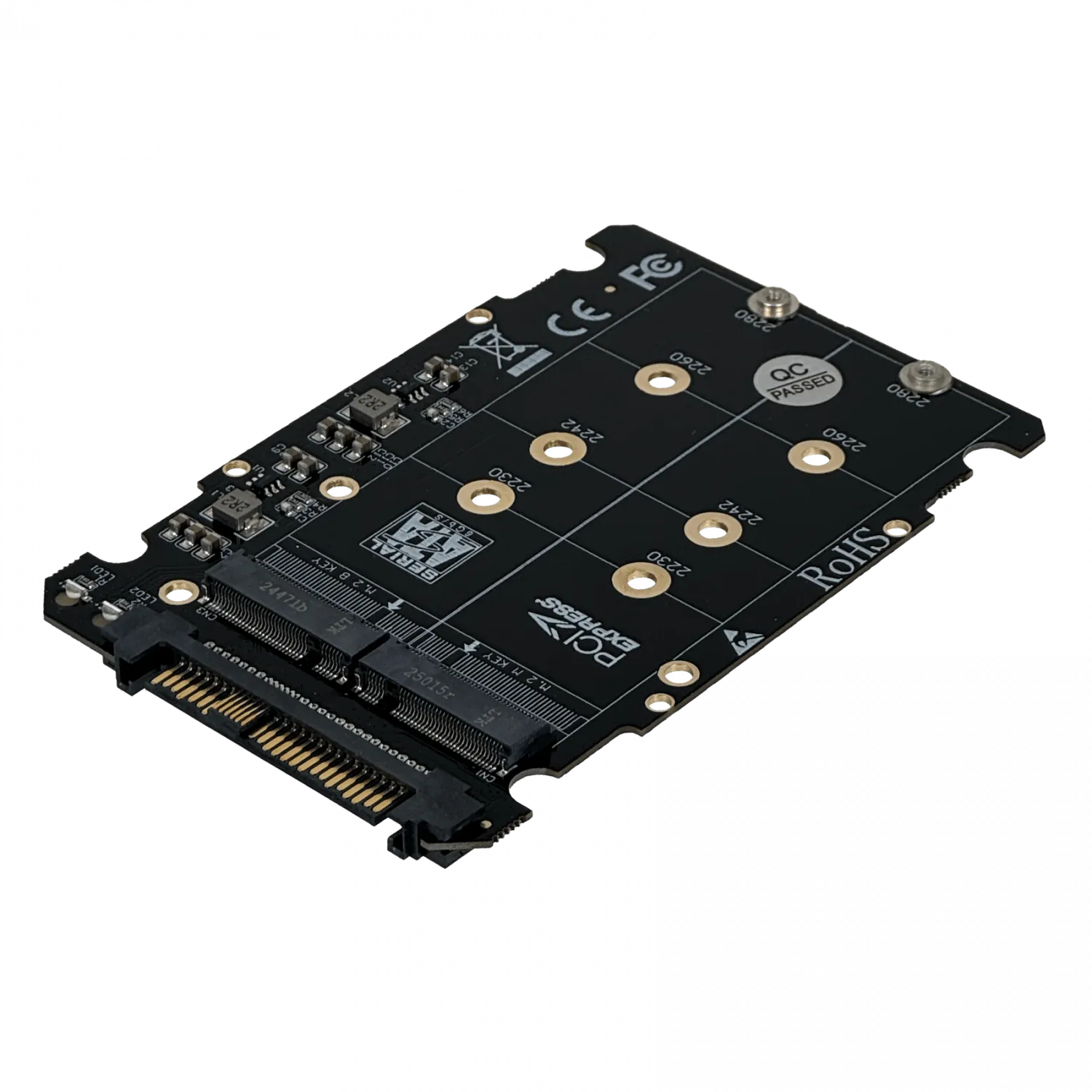 Adaptador M.2 SSD a U.2 SFF-8639 Compatible NVMe y NGFF 2