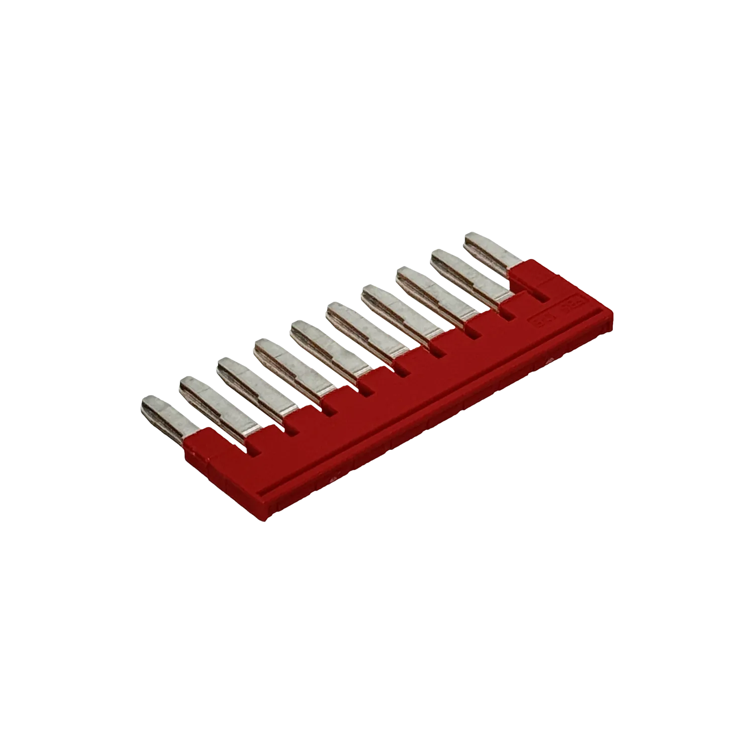 PHOENIX 1un 10-Pin Peine Puentiador Conexion-Borne Separacion-5mm Rojo 3