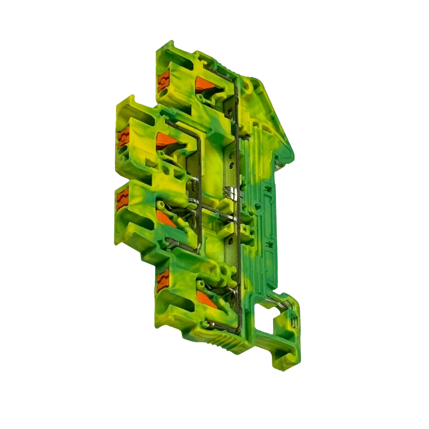 PHOENIX Borne Conexion-4 PT Riel-Din 0,2-2,5mm2 AWG28-14 Verde 5