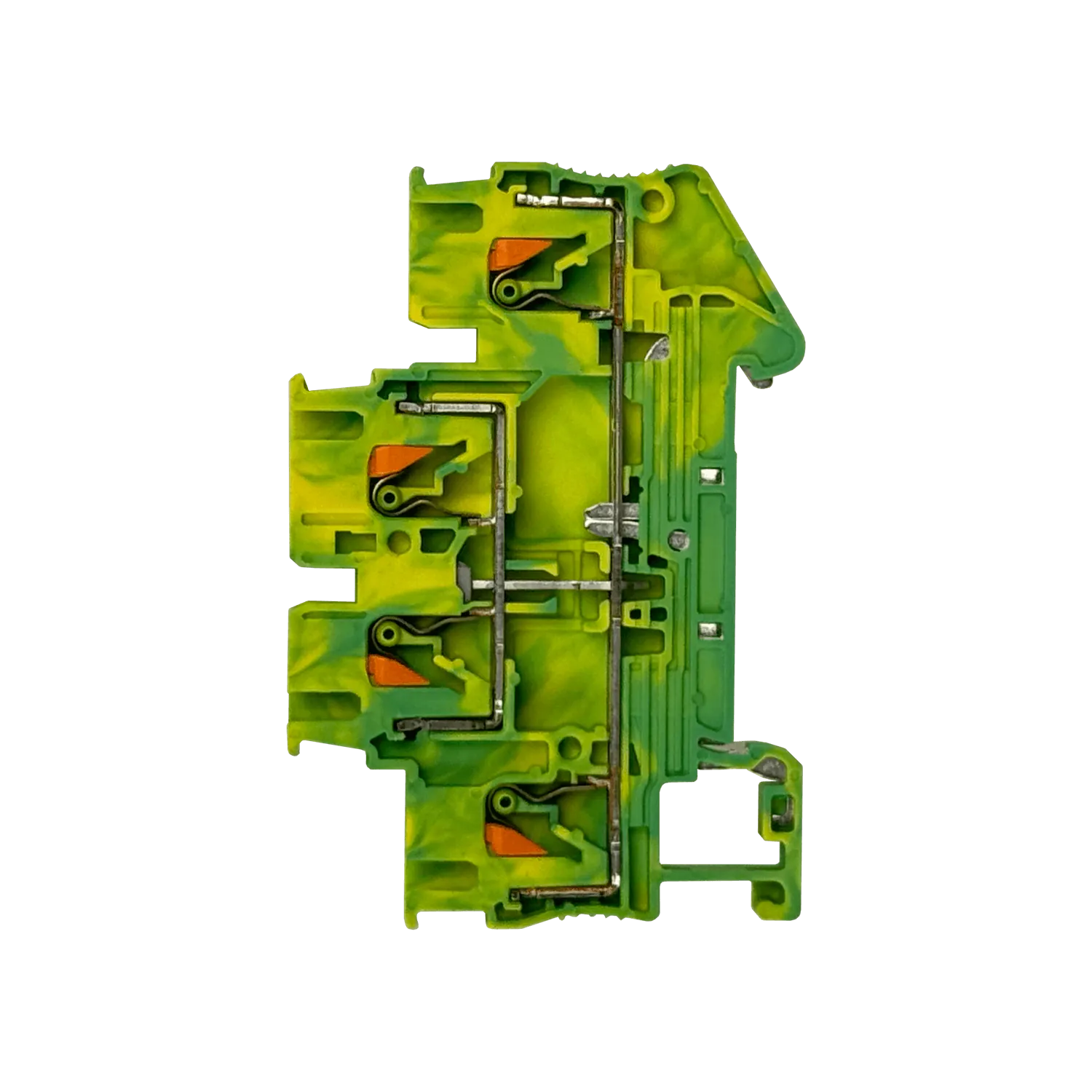 PHOENIX Borne Conexion-4 PT Riel-Din 0,2-2,5mm2 AWG28-14 Verde 4