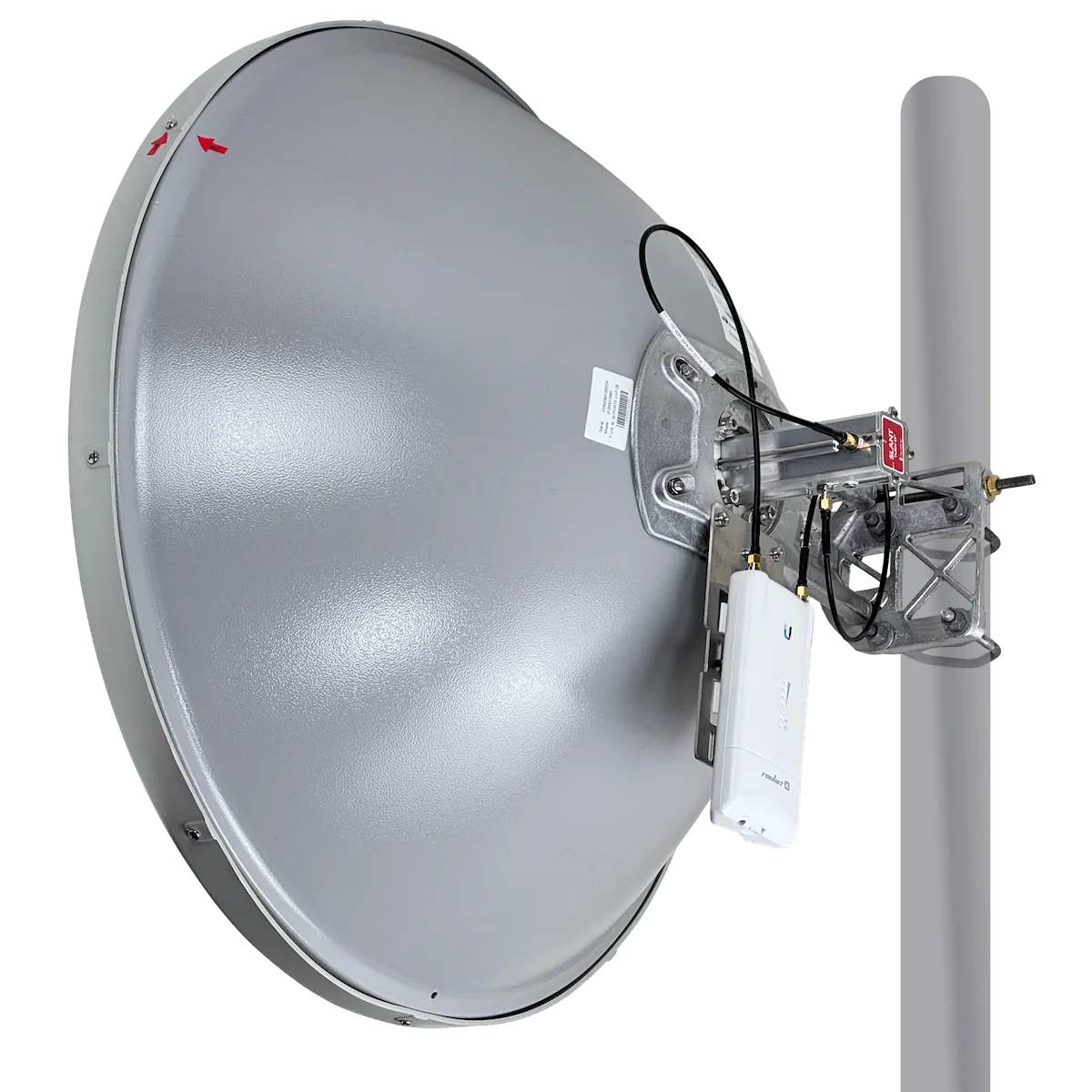 Antena ALGCOM UH-30 30dBi 4900-6425GHz 45 grados 2x2 2-RPSMA-Hembra 2