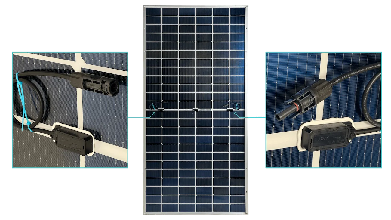 585W 42,5Vmp Monocristalino Bifacial MC4 Panel Fotovoltaico 144-Celda 3