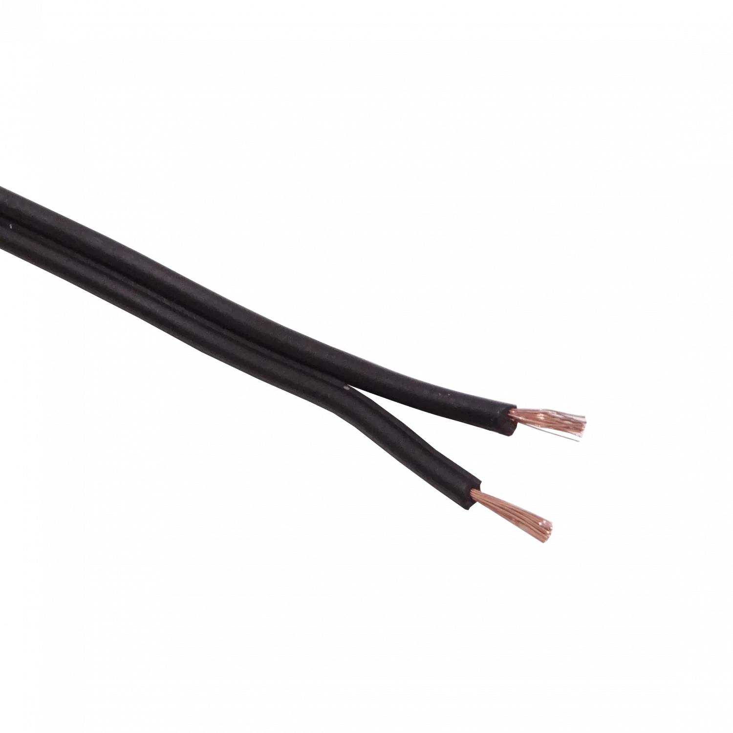 2x21AWG CCA 100mts Cable PVC Negro Paralelo Multifilar Aleacion 2