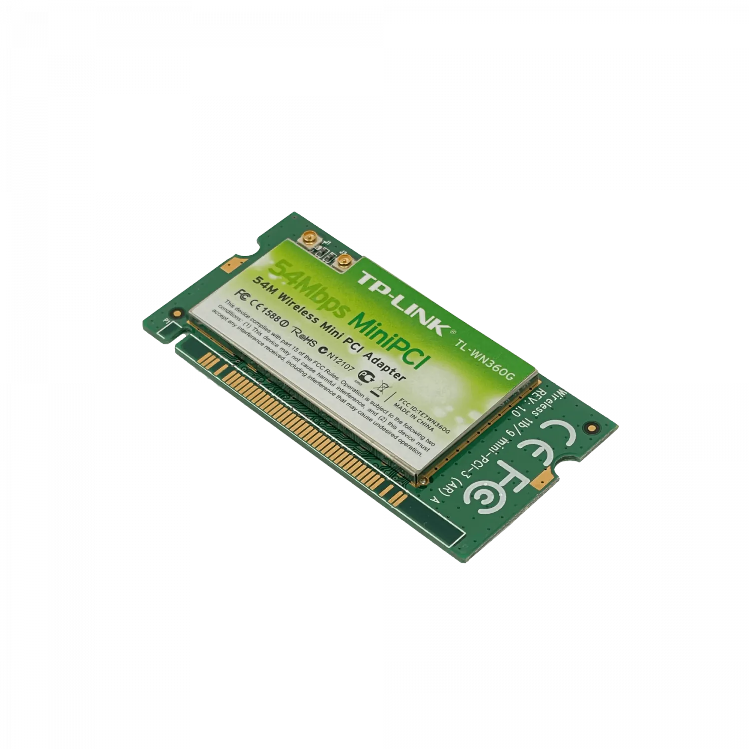 Adaptador Mini PCI TP-Link TL-WN360G 54Mbps Wireless Mini PCI Adapter 3
