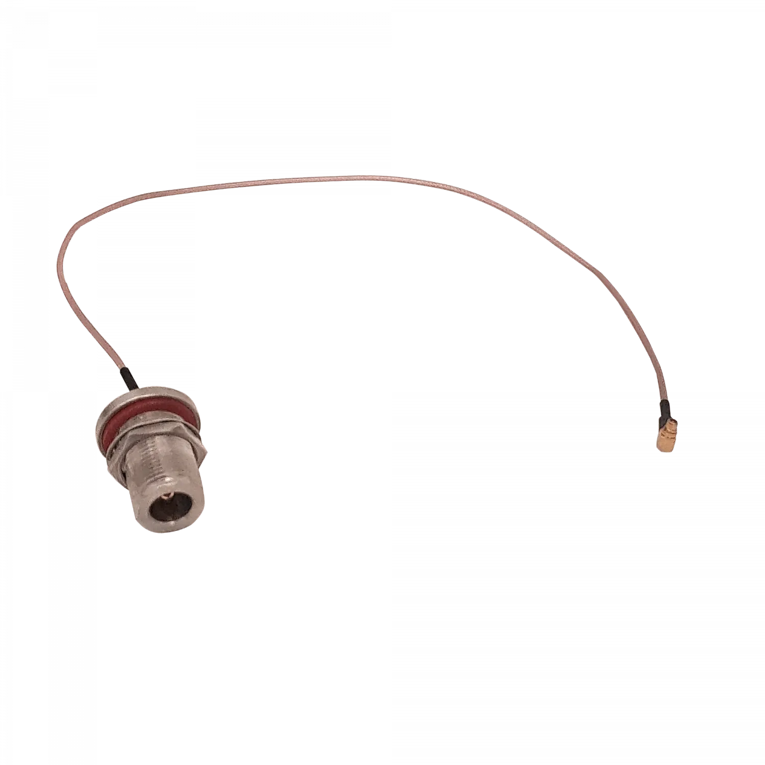 MKTK 34cm. Pigtail Cable MMCX-Macho N-Hembra para CA411/433 2