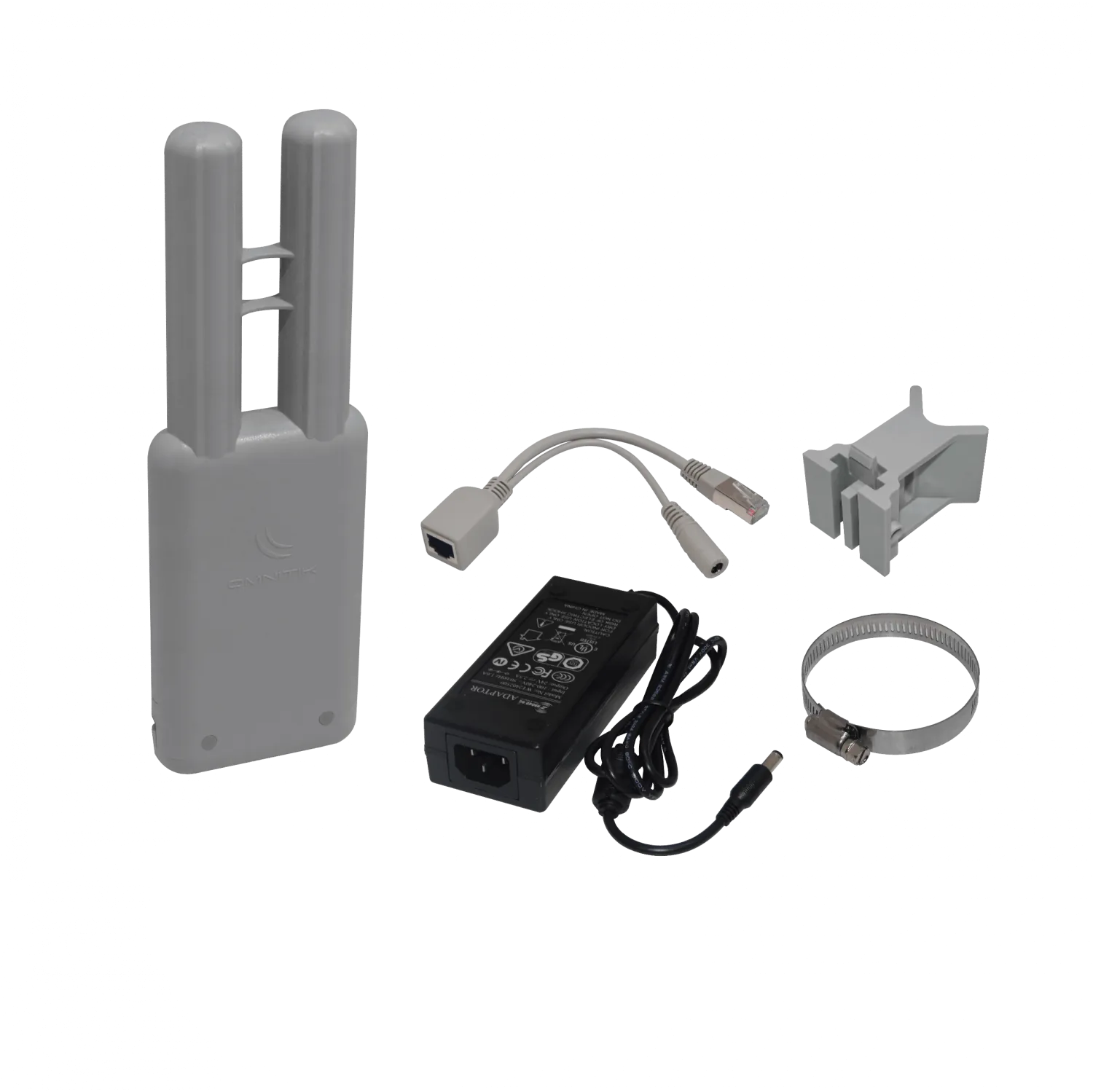 Punto de Acceso Exterior MikroTik OmniTIK 5 - 5 GHz, 802.11a/n, 5 Puertos Ethernet 2