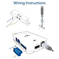 Sensor de Puerta Ubiquiti MFI-DS - Magnético, 20mm, SPST, Incluye Cable de 5m - Miniatura 3