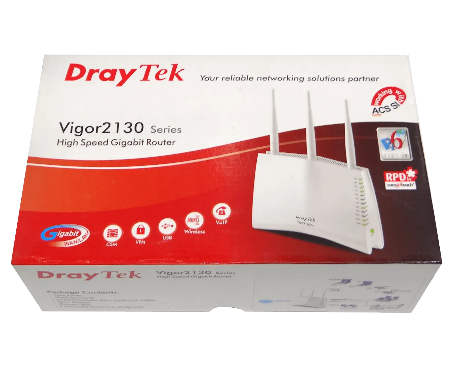Router Inalámbrico DrayTek Vigor 2130n - Alta Velocidad con Soporte 3G 3