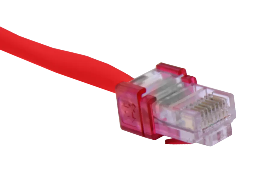 Mini Capuchón Reparador LINKMADE Rojo RJ45 Bolsa 10u 2