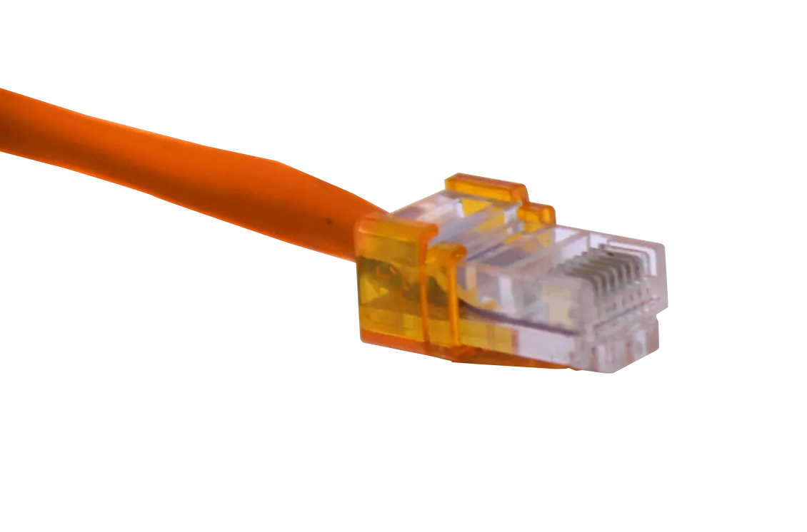 Mini Capuchón Reparador LINKMADE Naranjo RJ45 Bolsa 10u 4
