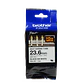 Cinta termoretractil Brother HSE-251 24mm negro en blanco 15m - Miniatura 3