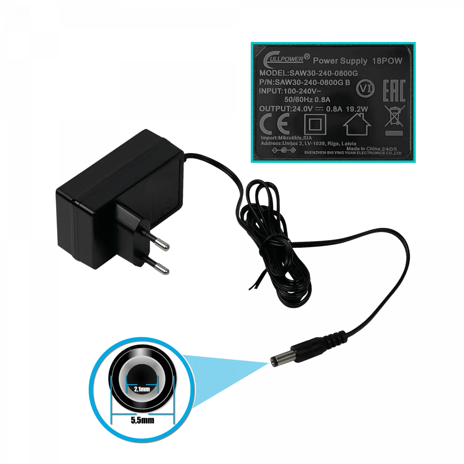 Punto de Acceso Inalámbrico MikroTik wAP ac - Doble Banda, Resistente al Clima 7
