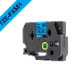 Cinta flex Brother TZE-FX551 24mm negro en fondo azul 8m - Miniatura 2