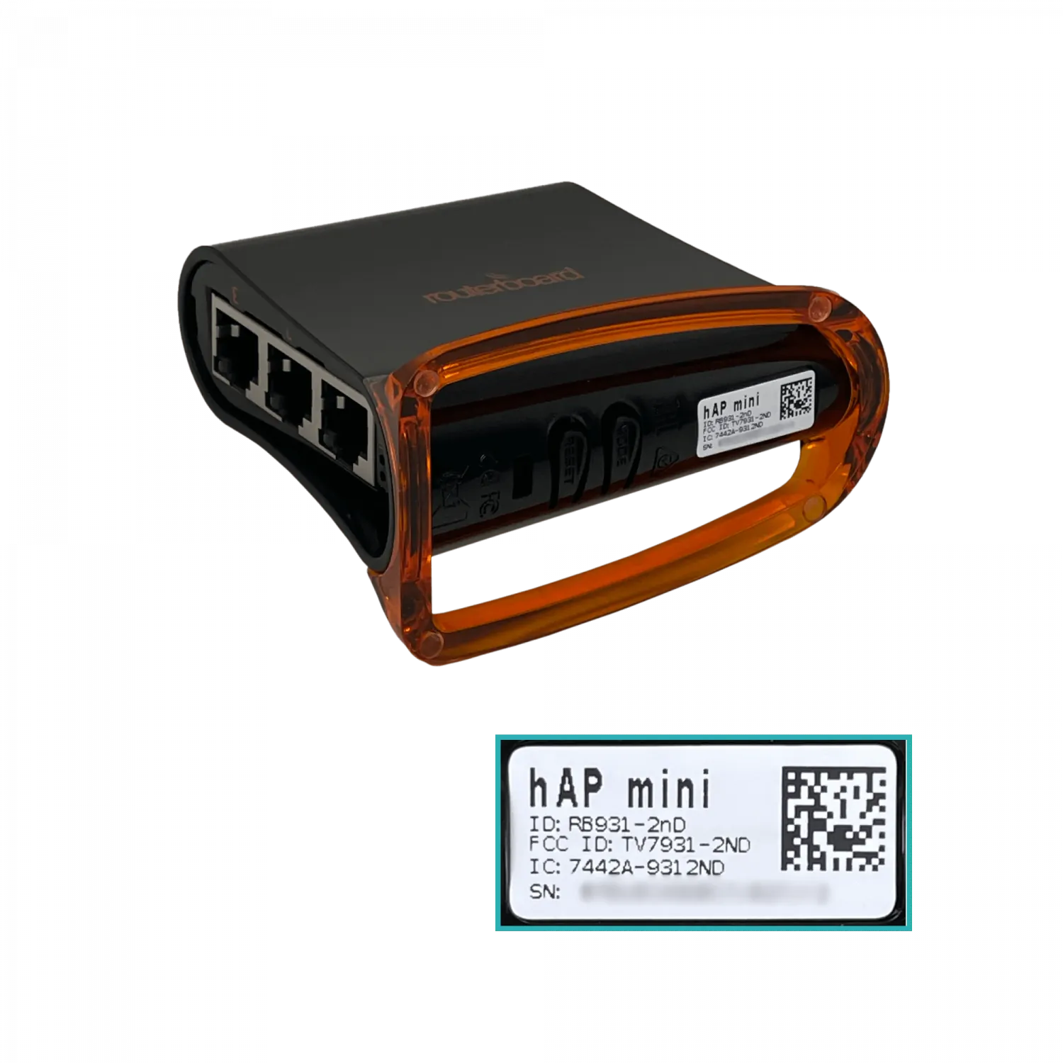 Punto de Acceso Inalámbrico MikroTik hAP mini - 2.4 GHz, 3 Puertos Fast Ethernet 7