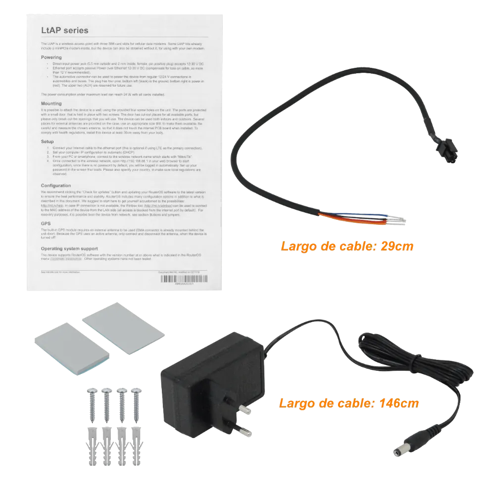 Router Inalámbrico MikroTik LtAP - LTE, GPS, 2.4 GHz, 3 Puertos Ethernet 2