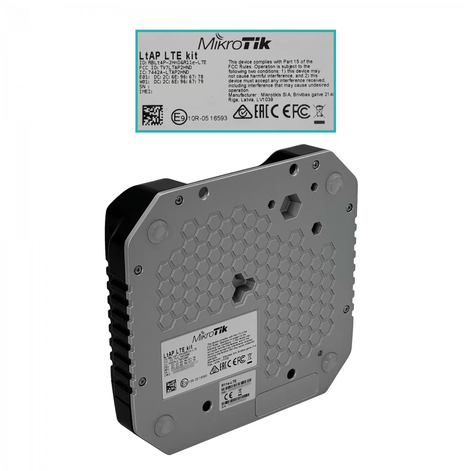 Punto de Acceso Inalámbrico MikroTik LtAP LTE Kit - 2.4 GHz, Módem LTE Integrado, GPS, para Exterior 4